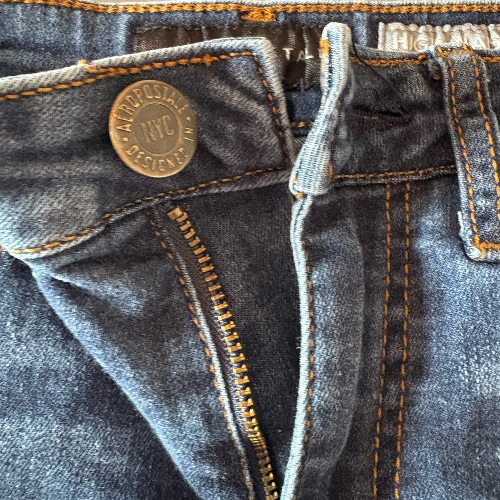 Aeropostale Classic Blue Jean Shorts - Picture 3 of 5